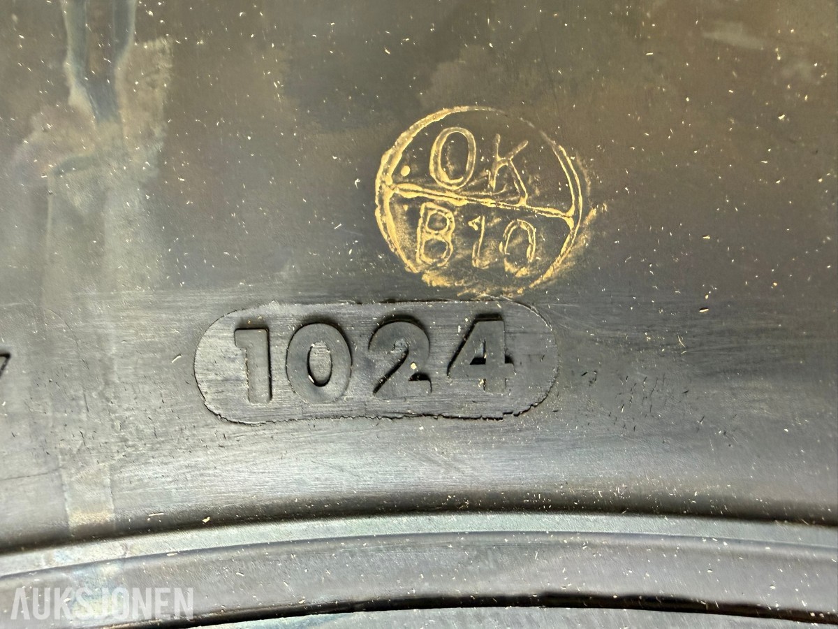 8 stk Jinju JD758 Anleggsdekk til lastebil – 315/80R22.5