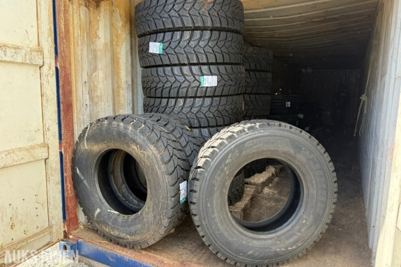8 stk Jinju JD758 Anleggsdekk til lastebil – 315/80R22.5