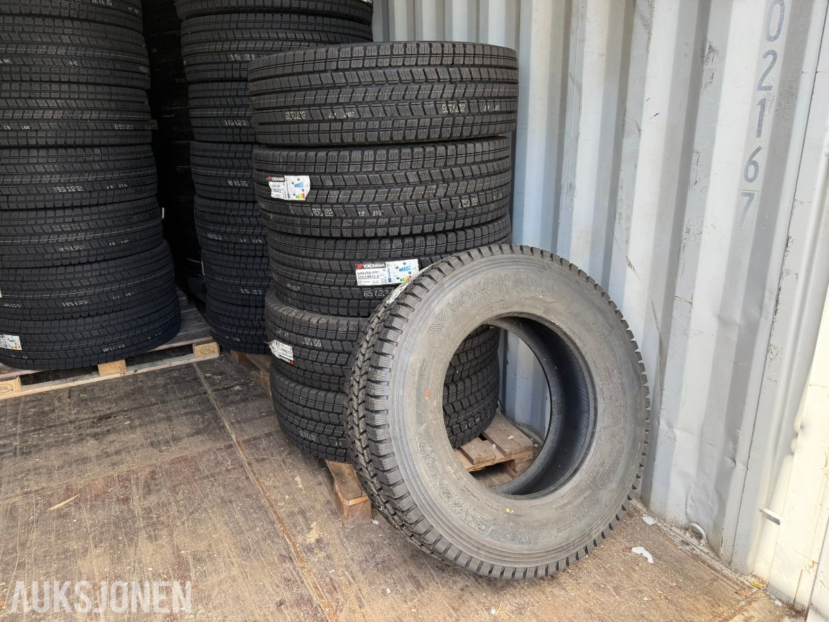 8 stk Yokohama SY397 lastebildekk – 315/70R22.5