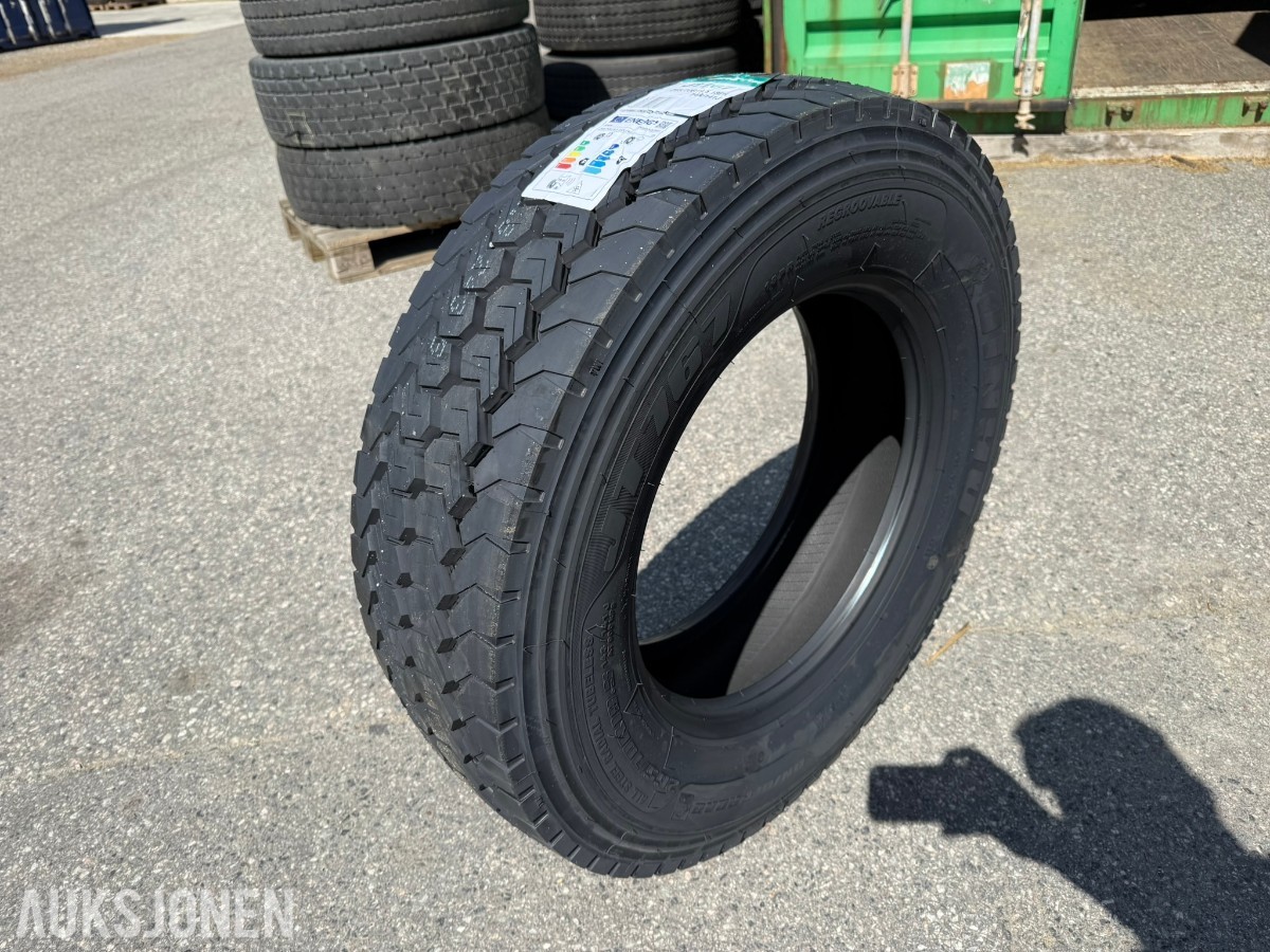 8 stk Jinyu JT767 Lastebil tilhengerdekk – 265/70R19.5