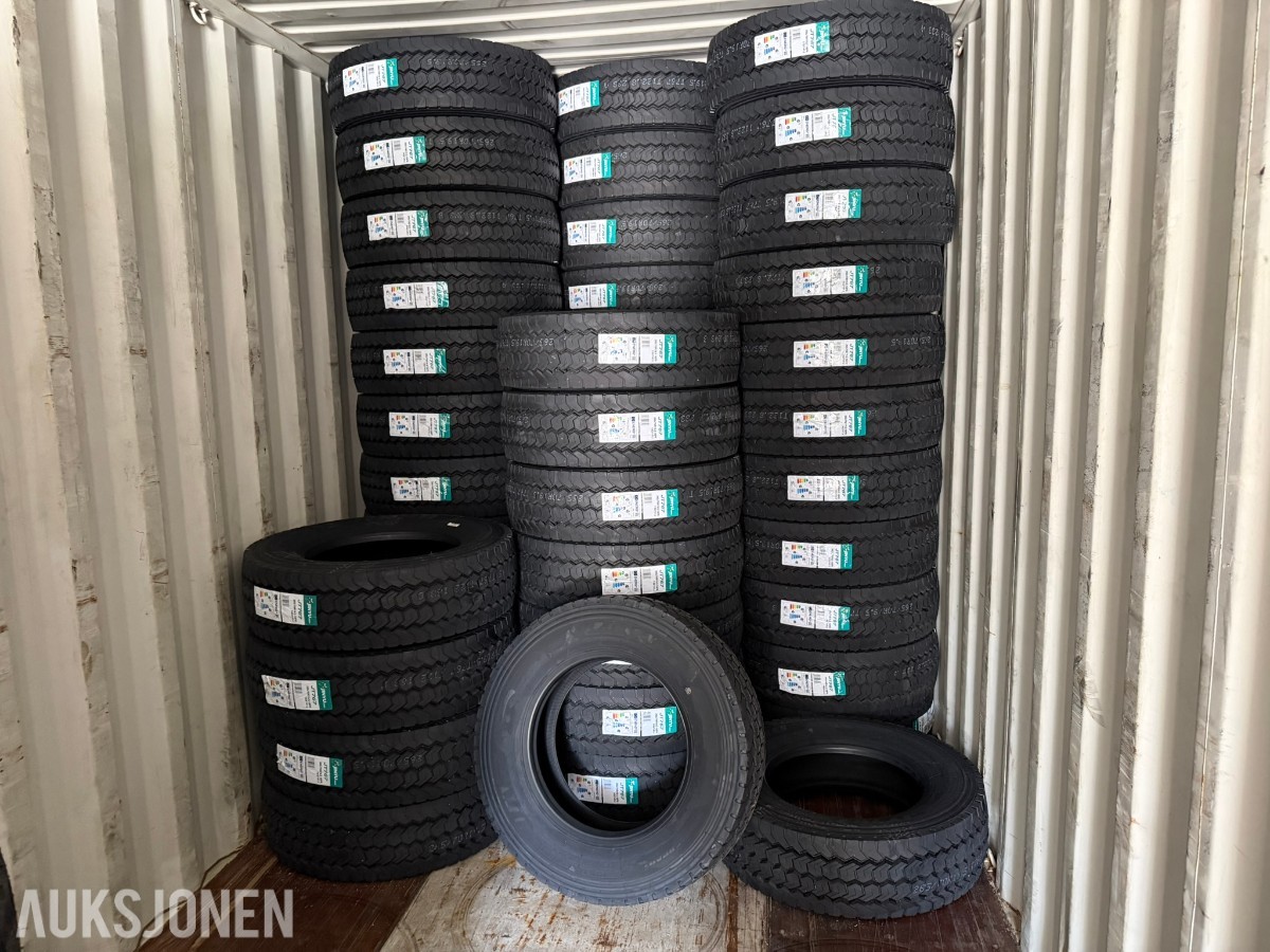 8 stk Jinyu JT767 Lastebil tilhengerdekk – 265/70R19.5