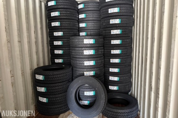 8 stk Jinyu JT767 Lastebil tilhengerdekk – 265/70R19.5