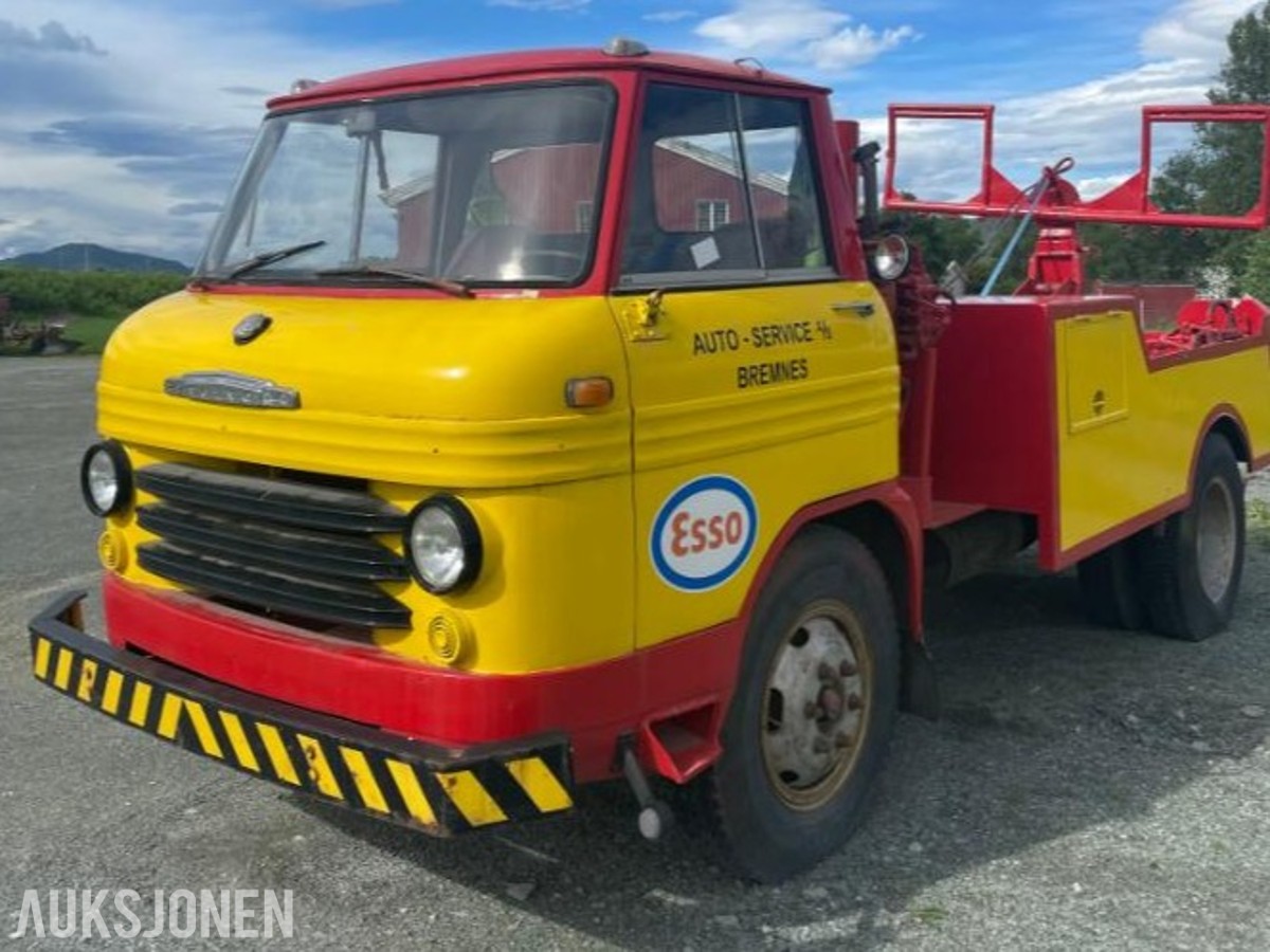 1958 Volvo Egenbygget servicebil Reparasjonsobjekt Vinsj Løfte og slepeinnretninger