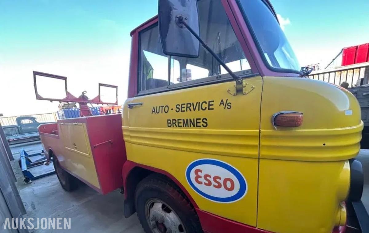 1958 Volvo Egenbygget servicebil Reparasjonsobjekt Vinsj Løfte og slepeinnretninger
