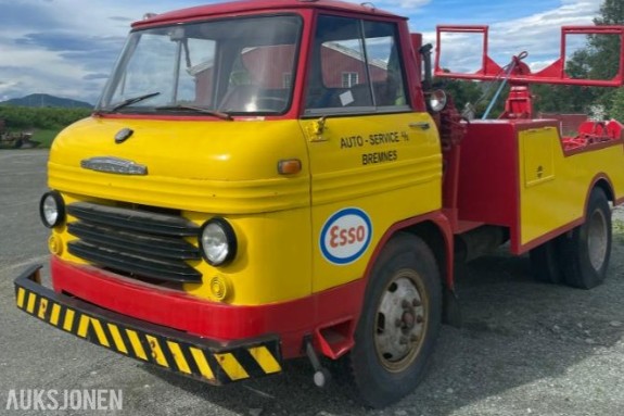 1958 Volvo Egenbygget servicebil Reparasjonsobjekt Vinsj Løfte og slepeinnretninger