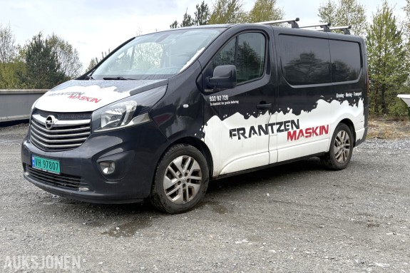 2018 Opel Vivaro L1 1,6 BiTurbo 125hk - EU godkjent til 03.12.2026 - 2 sett hjul