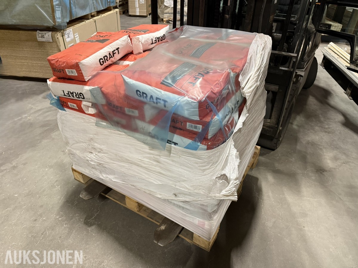 GRAFT FR Mortar Brannklassifisert mørtel – 60 sekker