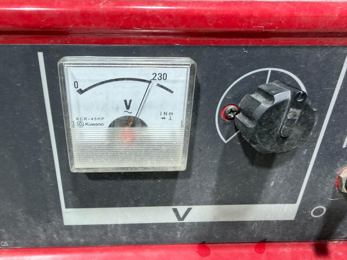 1998 Honda EM3000X aggregat på hjul.