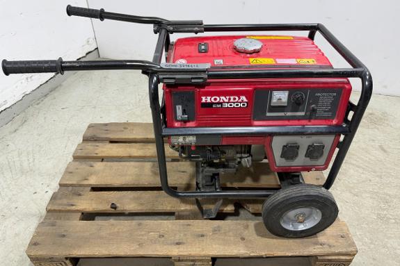 1998 Honda EM3000X aggregat på hjul. 