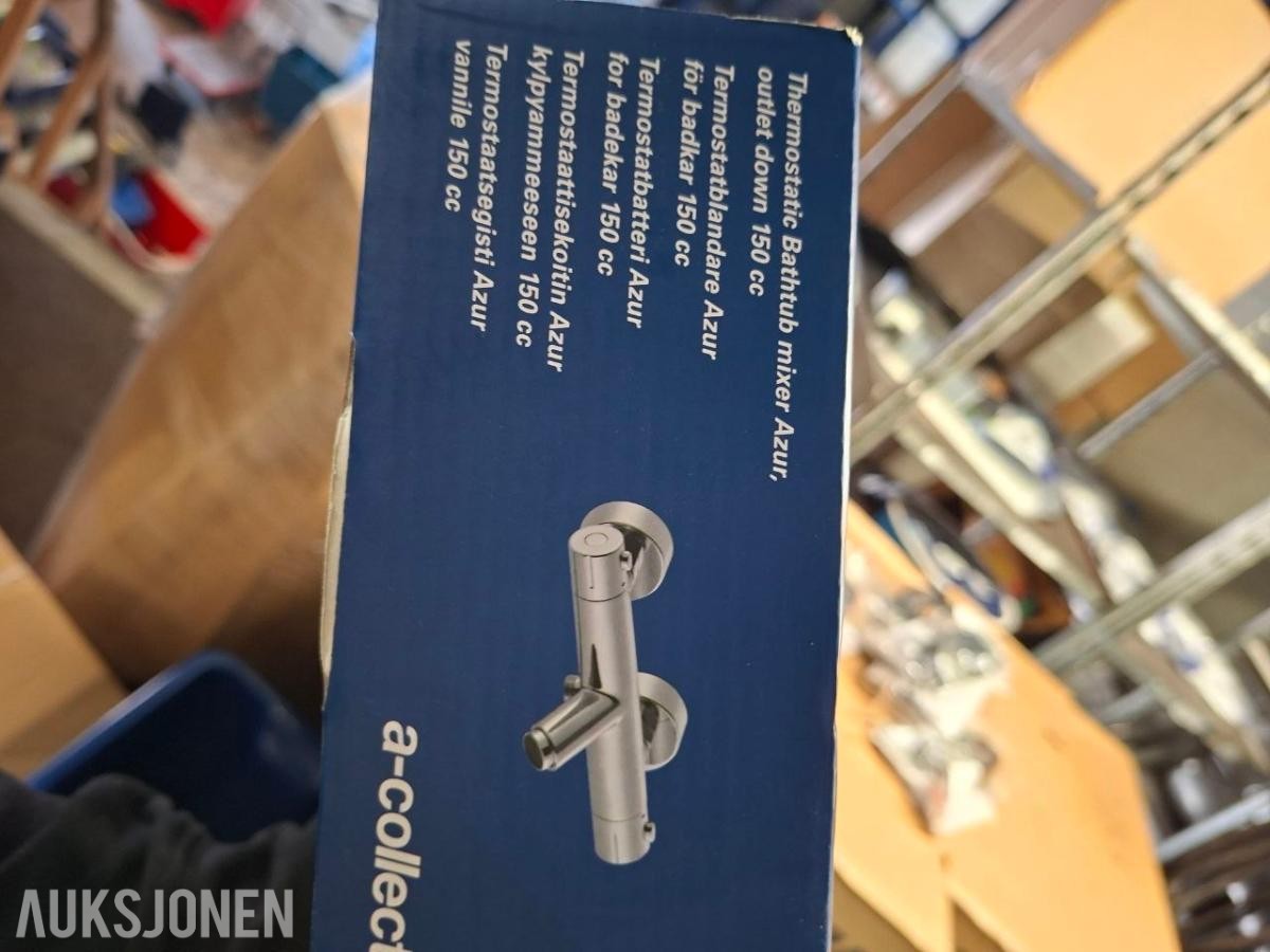 NY - A-collection Azur - “Thermostatic Bathtub mixer”