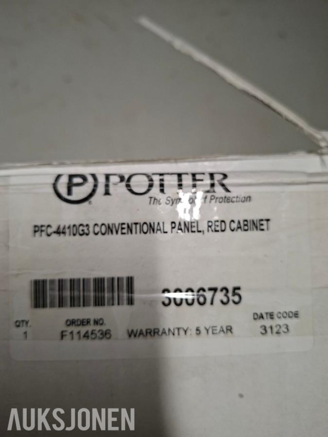 Conventional Panel / Releasing Panel. PFC-4410G3 - brannalarmsentral