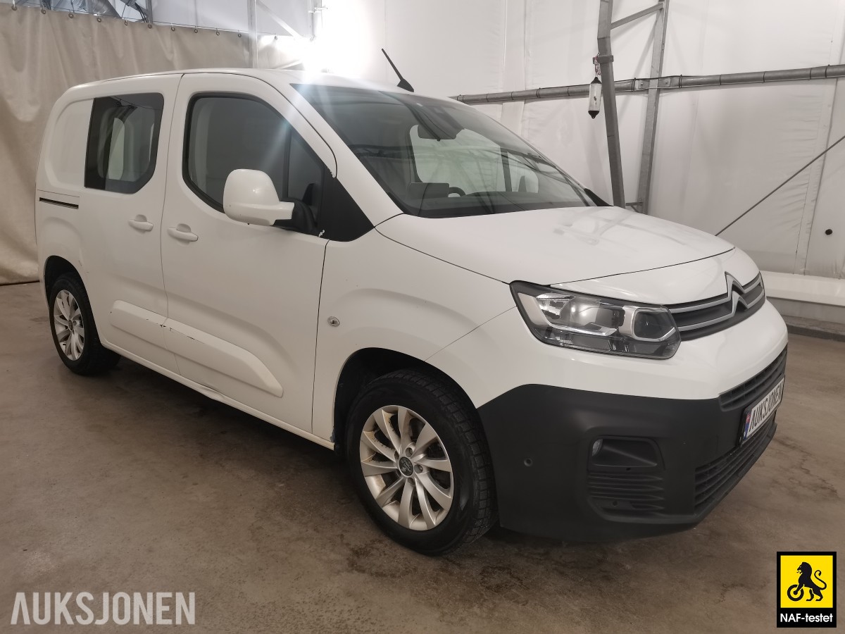 2019 Citroen Berlingo BlueHDI 131 HK L1 AUT SKYVEDØRER PARKERINGSSENSORER