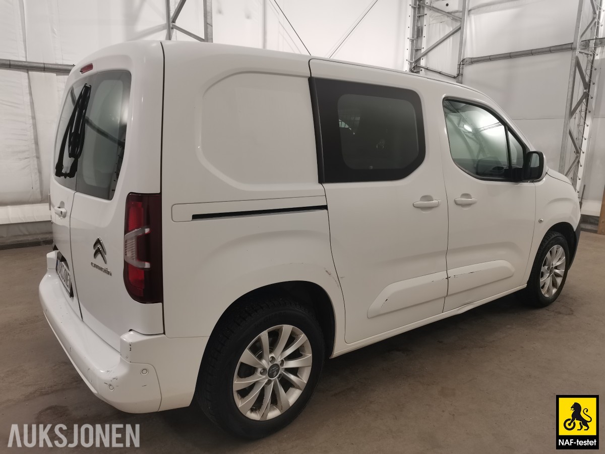2019 Citroen Berlingo BlueHDI 131 HK L1 AUT SKYVEDØRER PARKERINGSSENSORER