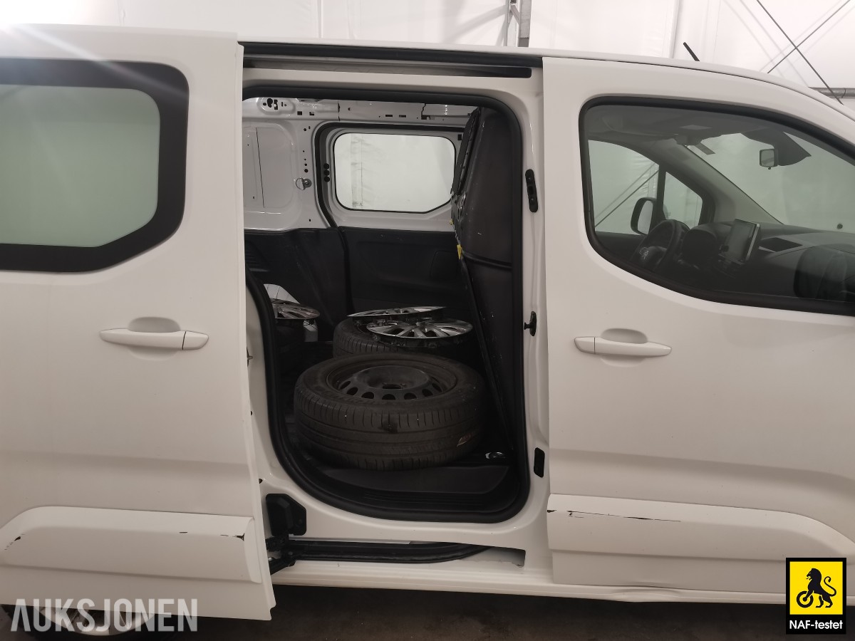 2019 Citroen Berlingo BlueHDI 131 HK L1 AUT SKYVEDØRER PARKERINGSSENSORER