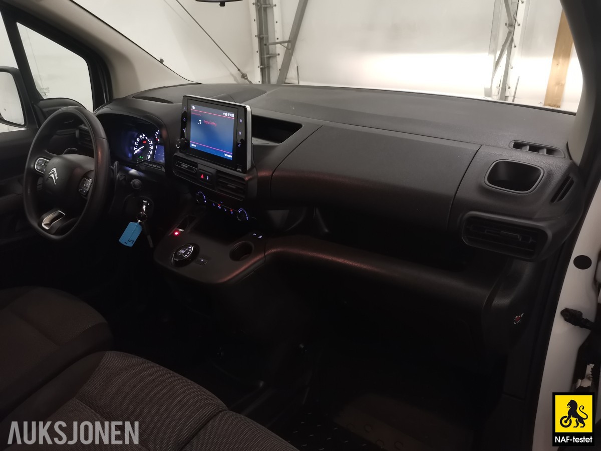 2019 Citroen Berlingo BlueHDI 131 HK L1 AUT SKYVEDØRER PARKERINGSSENSORER