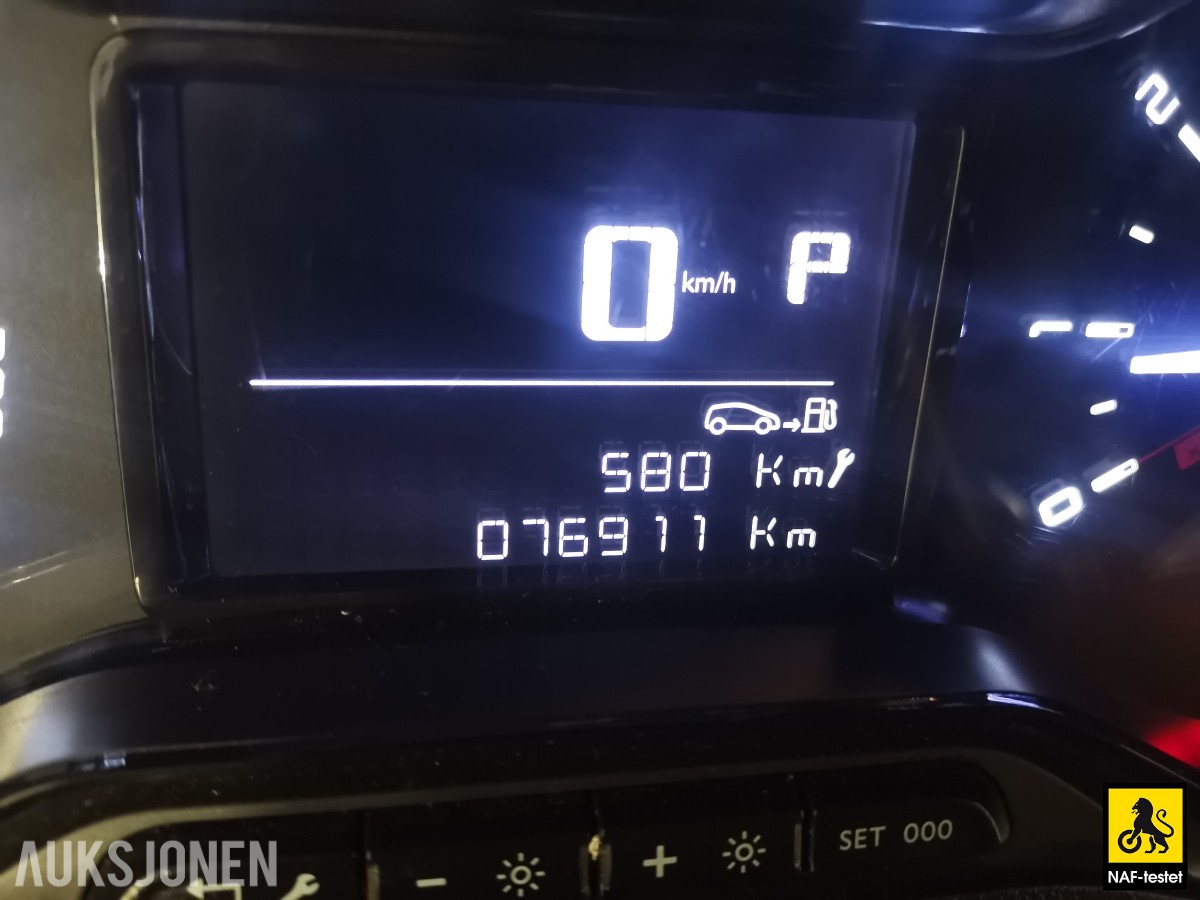 2019 Citroen Berlingo BlueHDI 131 HK L1 AUT SKYVEDØRER PARKERINGSSENSORER
