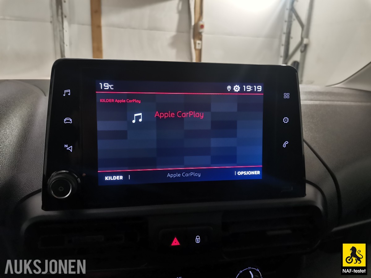 2019 Citroen Berlingo BlueHDI 131 HK L1 AUT SKYVEDØRER PARKERINGSSENSORER