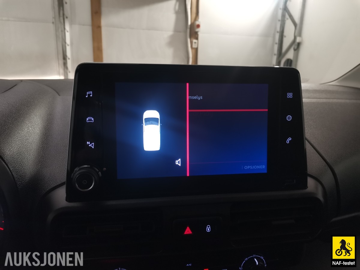 2019 Citroen Berlingo BlueHDI 131 HK L1 AUT SKYVEDØRER PARKERINGSSENSORER