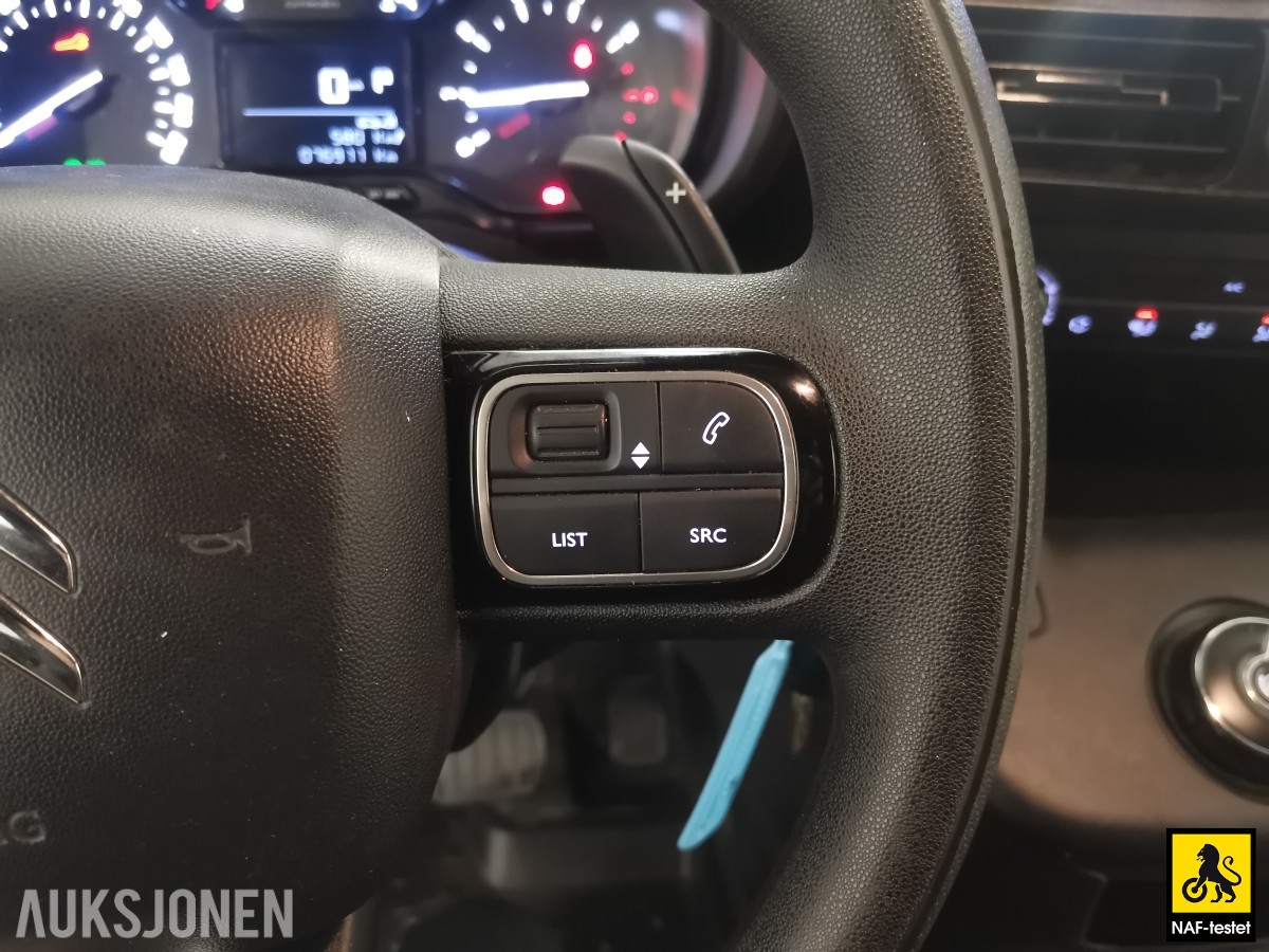 2019 Citroen Berlingo BlueHDI 131 HK L1 AUT SKYVEDØRER PARKERINGSSENSORER
