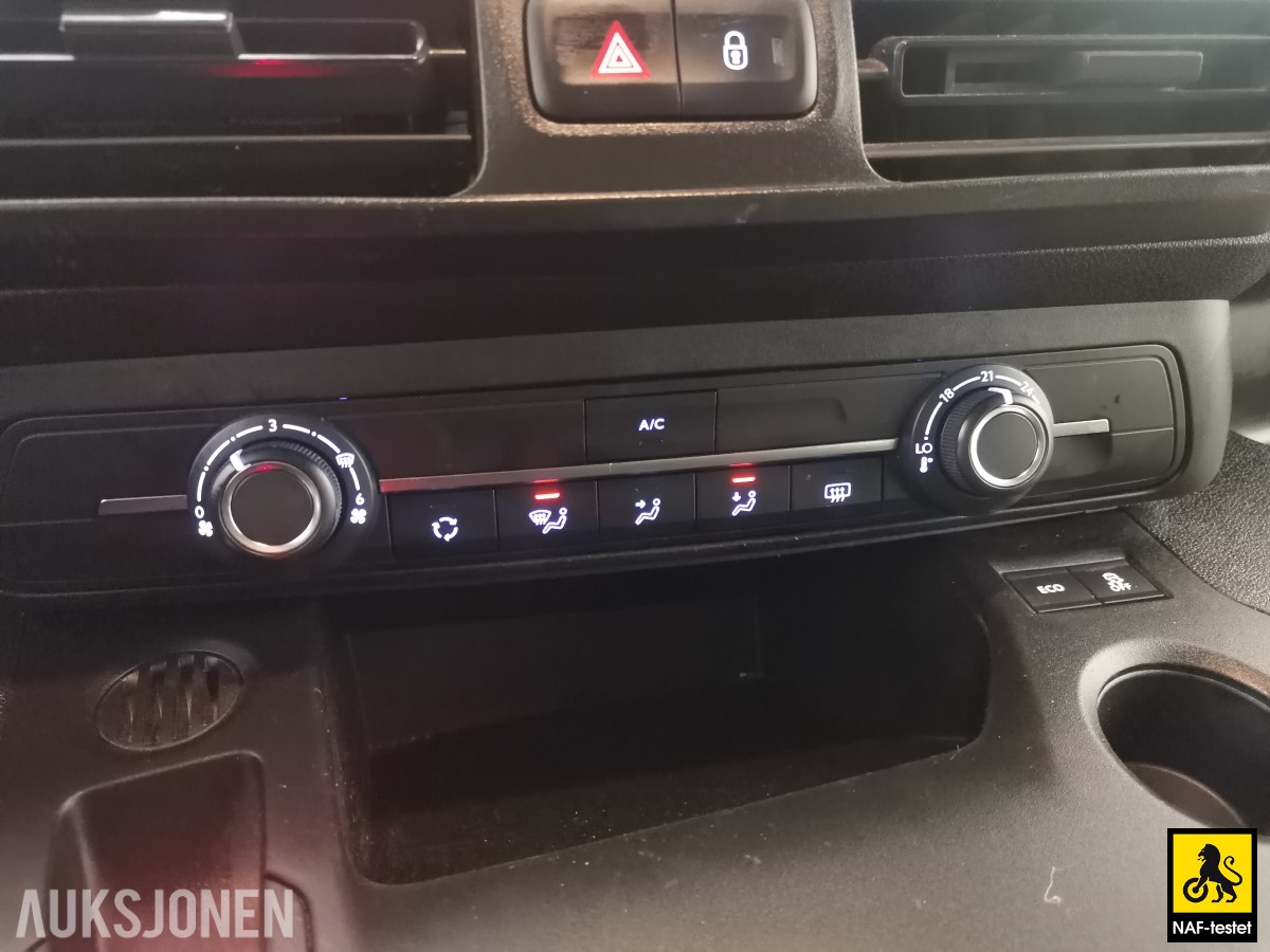 2019 Citroen Berlingo BlueHDI 131 HK L1 AUT SKYVEDØRER PARKERINGSSENSORER