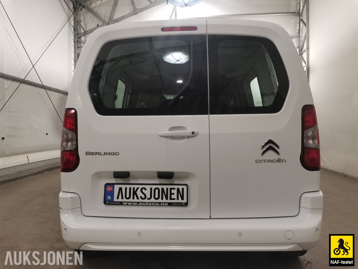 2019 Citroen Berlingo BlueHDI 131 HK L1 AUT CRUISE SKYVEDØRER BLINDSONEASSISTENT