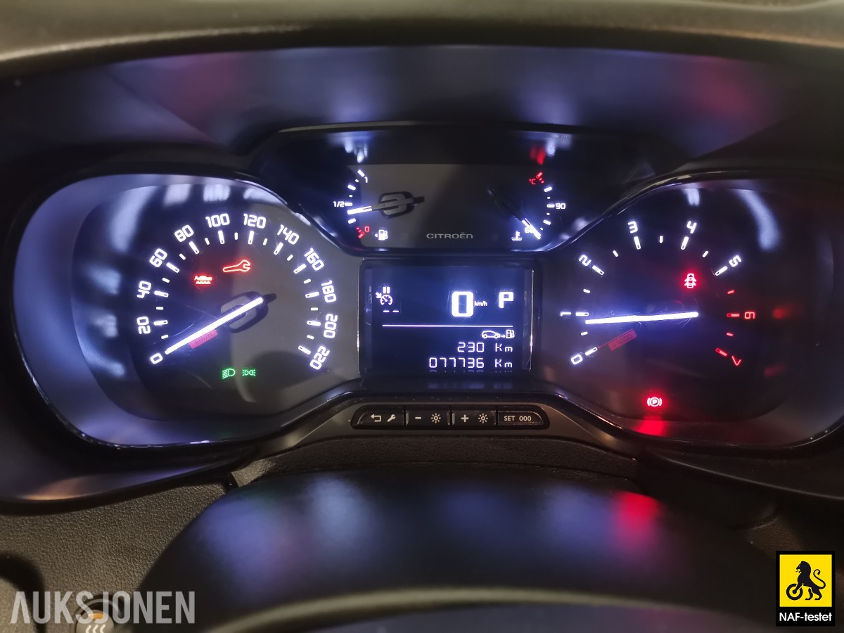 2019 Citroen Berlingo BlueHDI 131 HK L1 AUT CRUISE SKYVEDØRER BLINDSONEASSISTENT