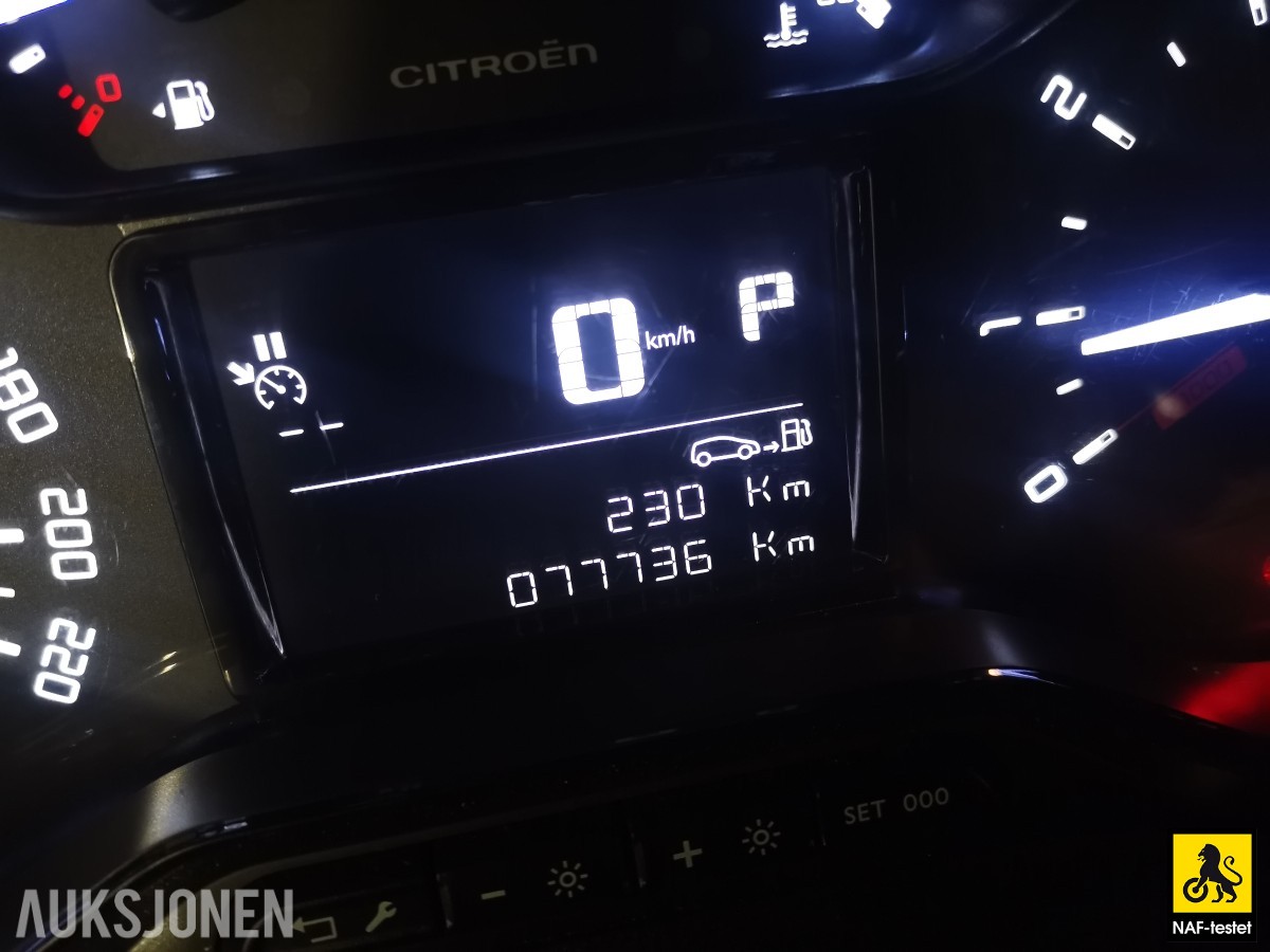 2019 Citroen Berlingo BlueHDI 131 HK L1 AUT CRUISE SKYVEDØRER BLINDSONEASSISTENT