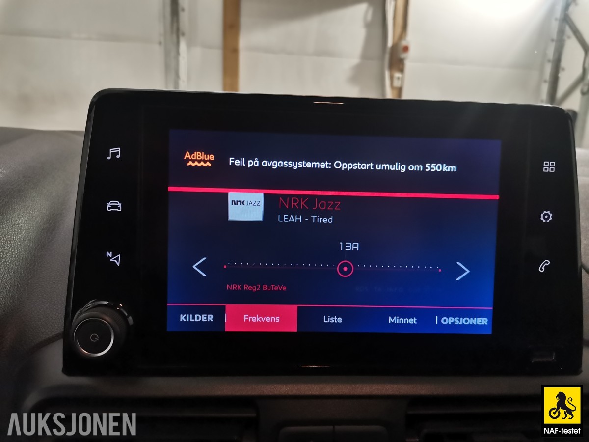 2019 Citroen Berlingo BlueHDI 131 HK L1 AUT CRUISE SKYVEDØRER BLINDSONEASSISTENT