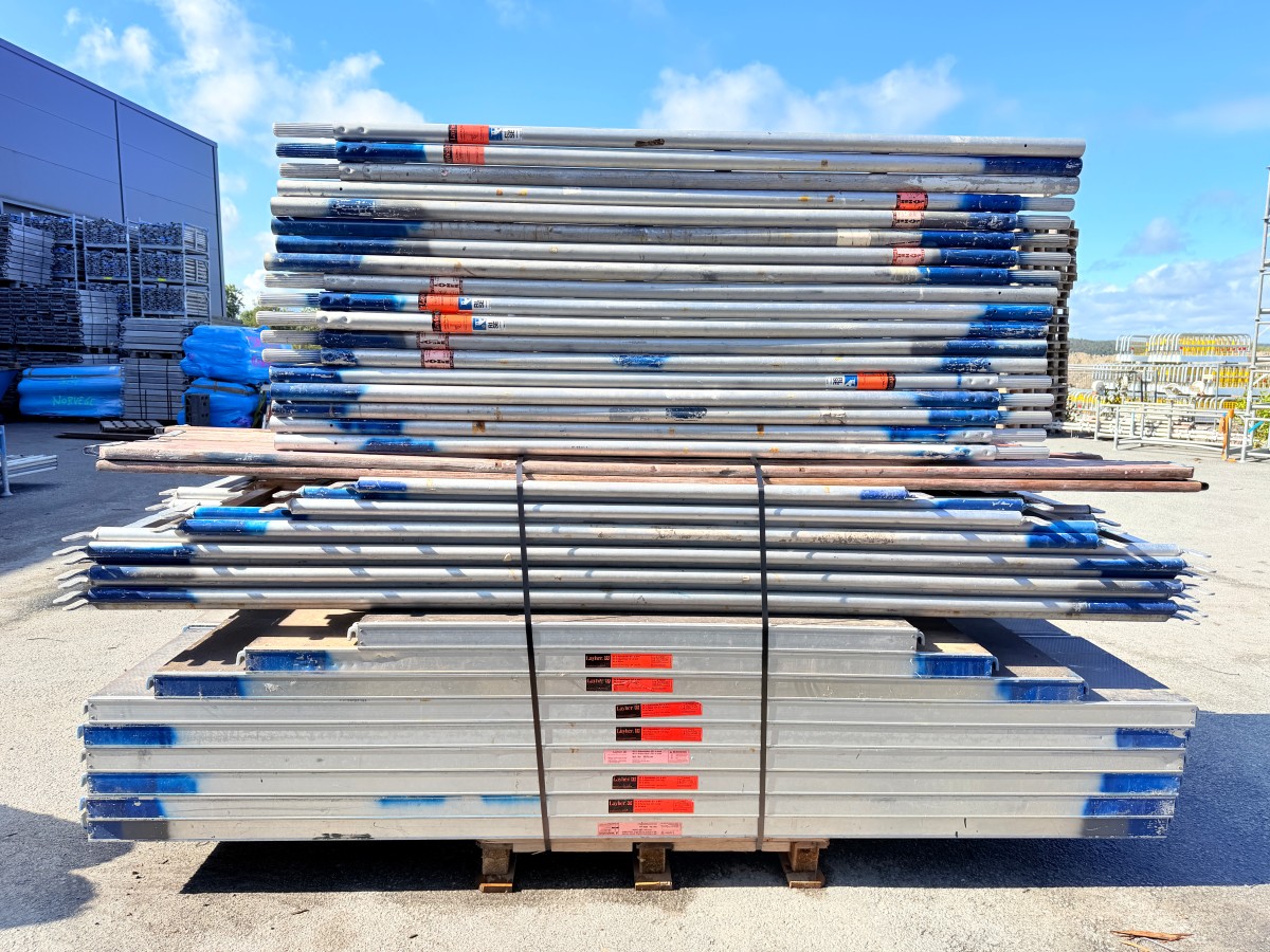 2021 Stillas Layher 118m2