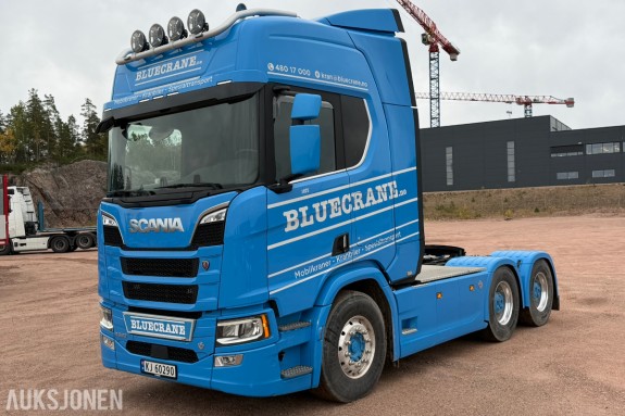 2023 Scania R660 trekkvogn med høy sovehytte, 660 hk V8-motor - Godt utstyrt