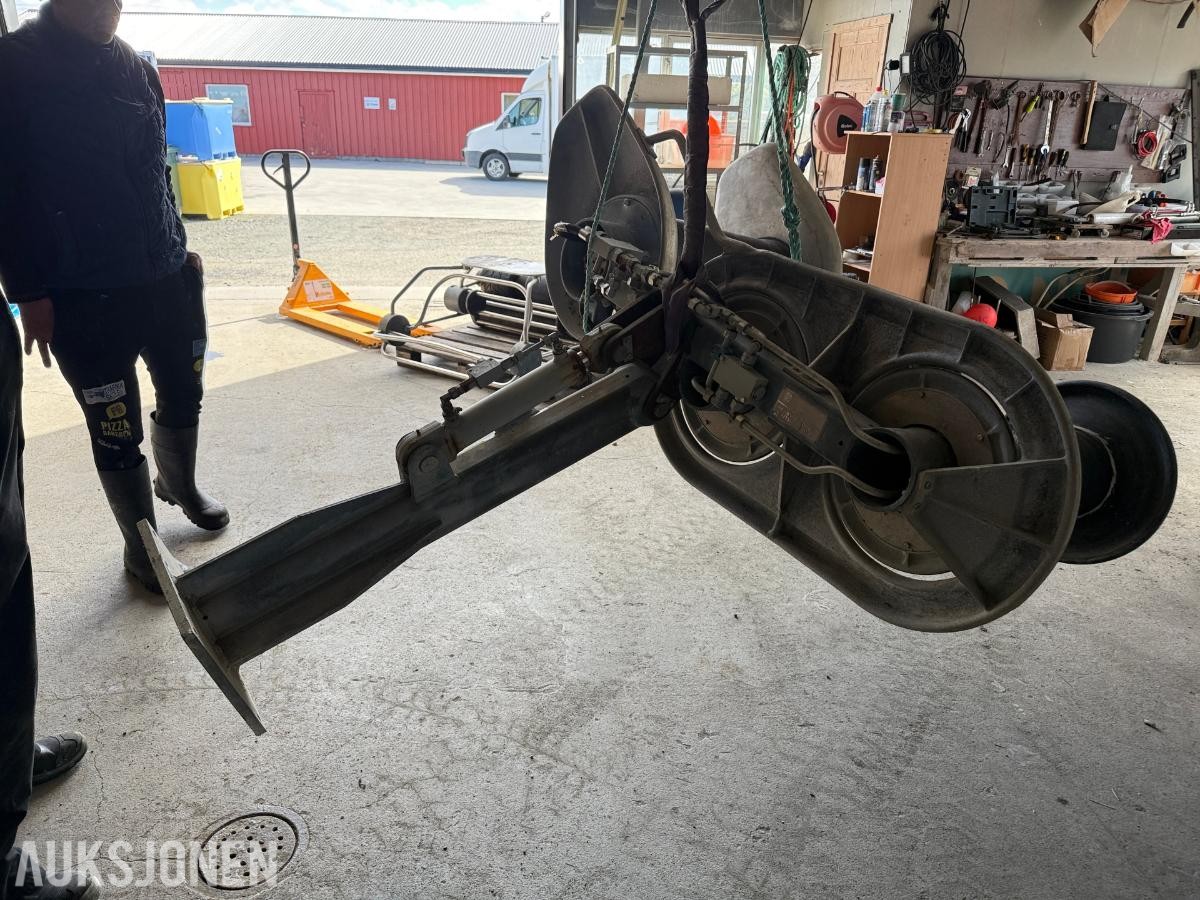 2018 Hydema HNH10F hydraulisk notrulle / triplerulle – 1000 kg