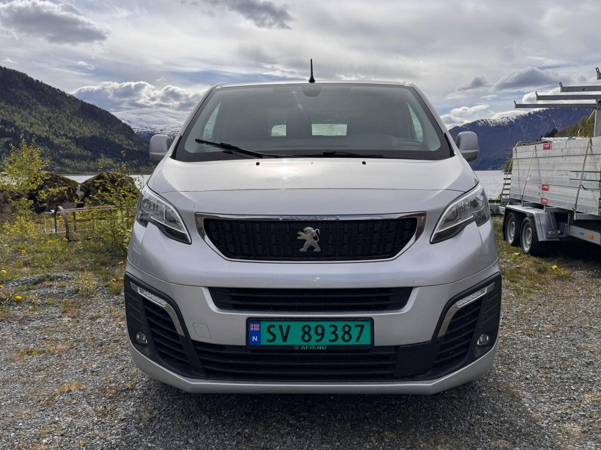2018 Peugeot EXPERT 2.0-122 D Hengerfeste, Eu ok. 3 Seter