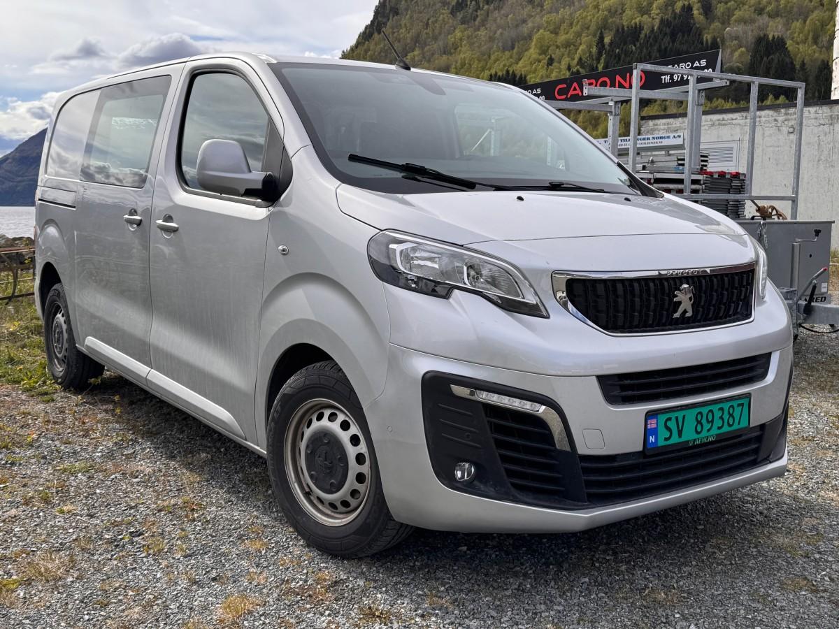 2018 Peugeot EXPERT 2.0-122 D Hengerfeste, Eu ok. 3 Seter
