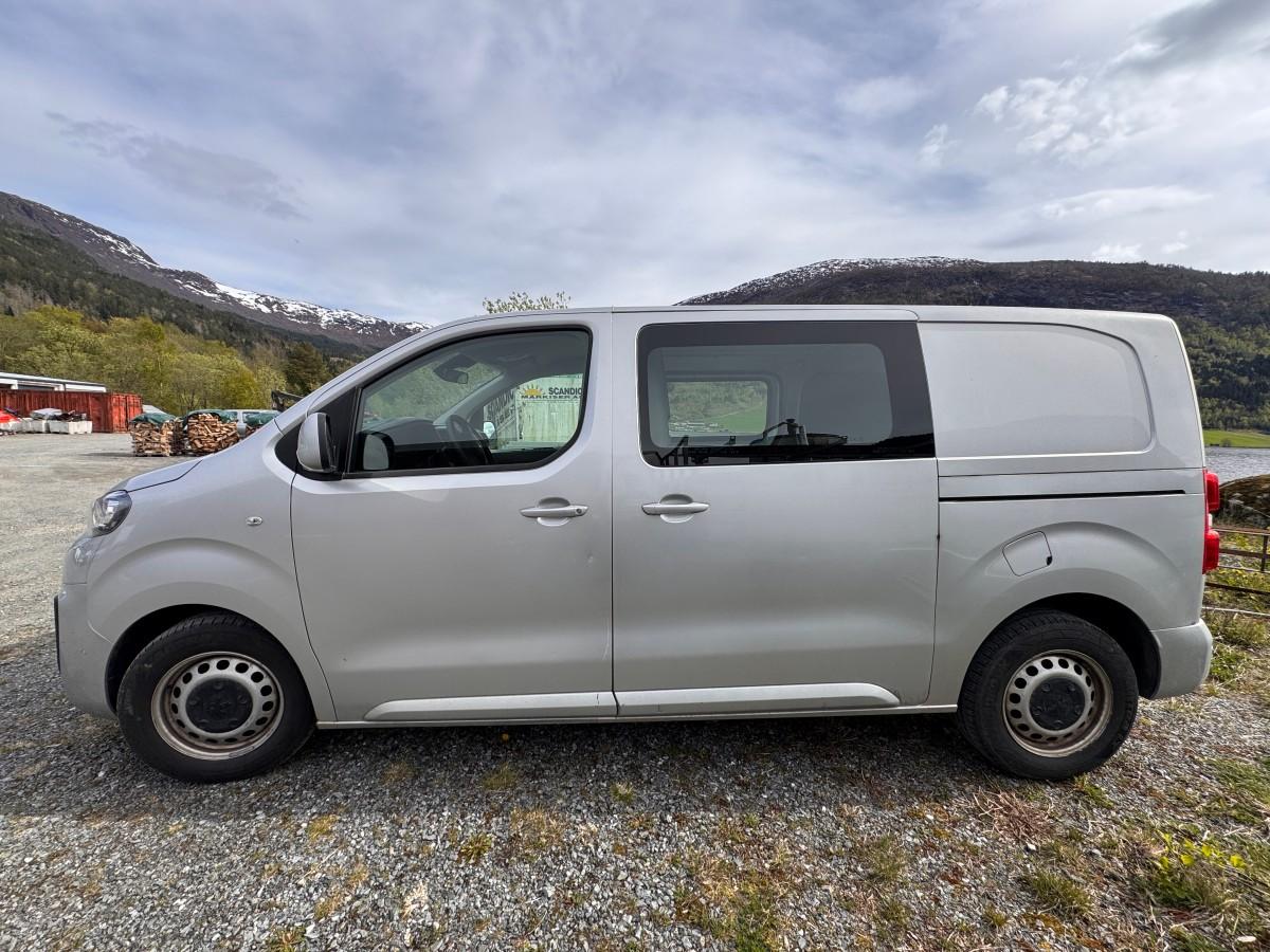 2018 Peugeot EXPERT 2.0-122 D Hengerfeste, Eu ok. 3 Seter