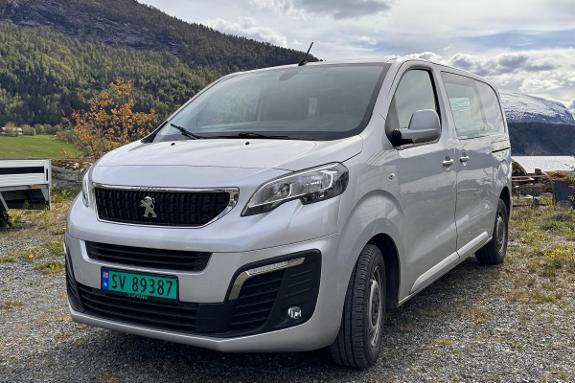 2018 Peugeot EXPERT 2.0-122 D Hengerfeste, Eu ok. 3 Seter