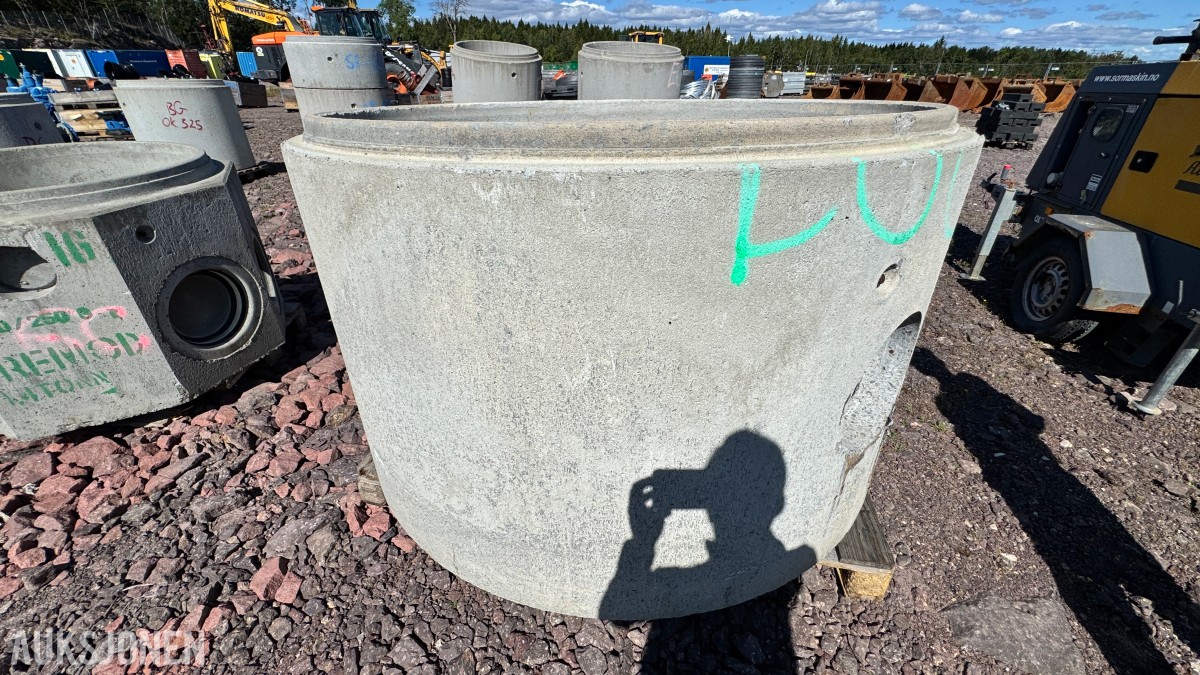 Betongkummer Lokk, rammer og støtteringer