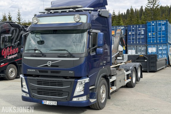 2019 Volvo FM 500 KROKBIL- 3 AKSLET - MULTILIFT KROK - 232 212 KM