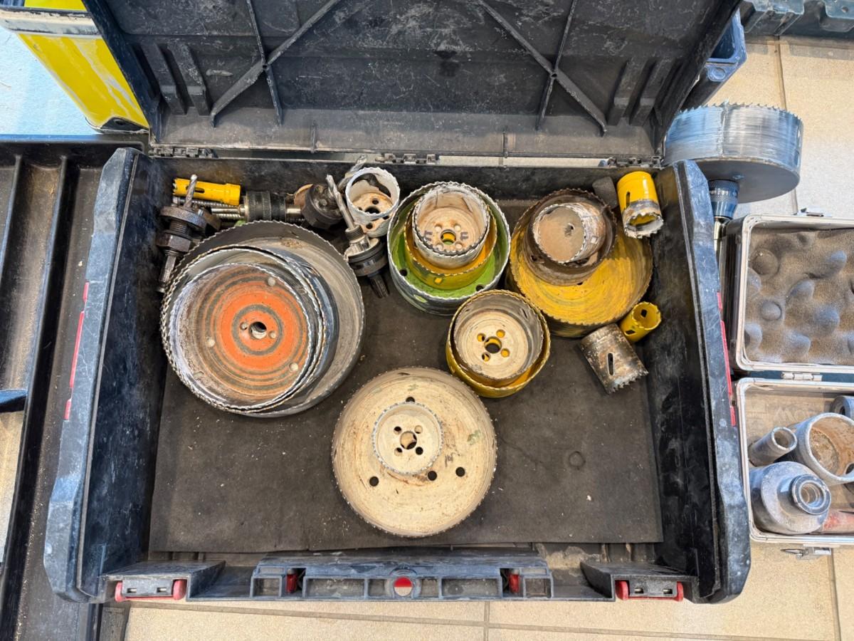Samlet verktøypakke med Makita, Milwaukee, DeWalt, Fein, Bosch og Kärcher