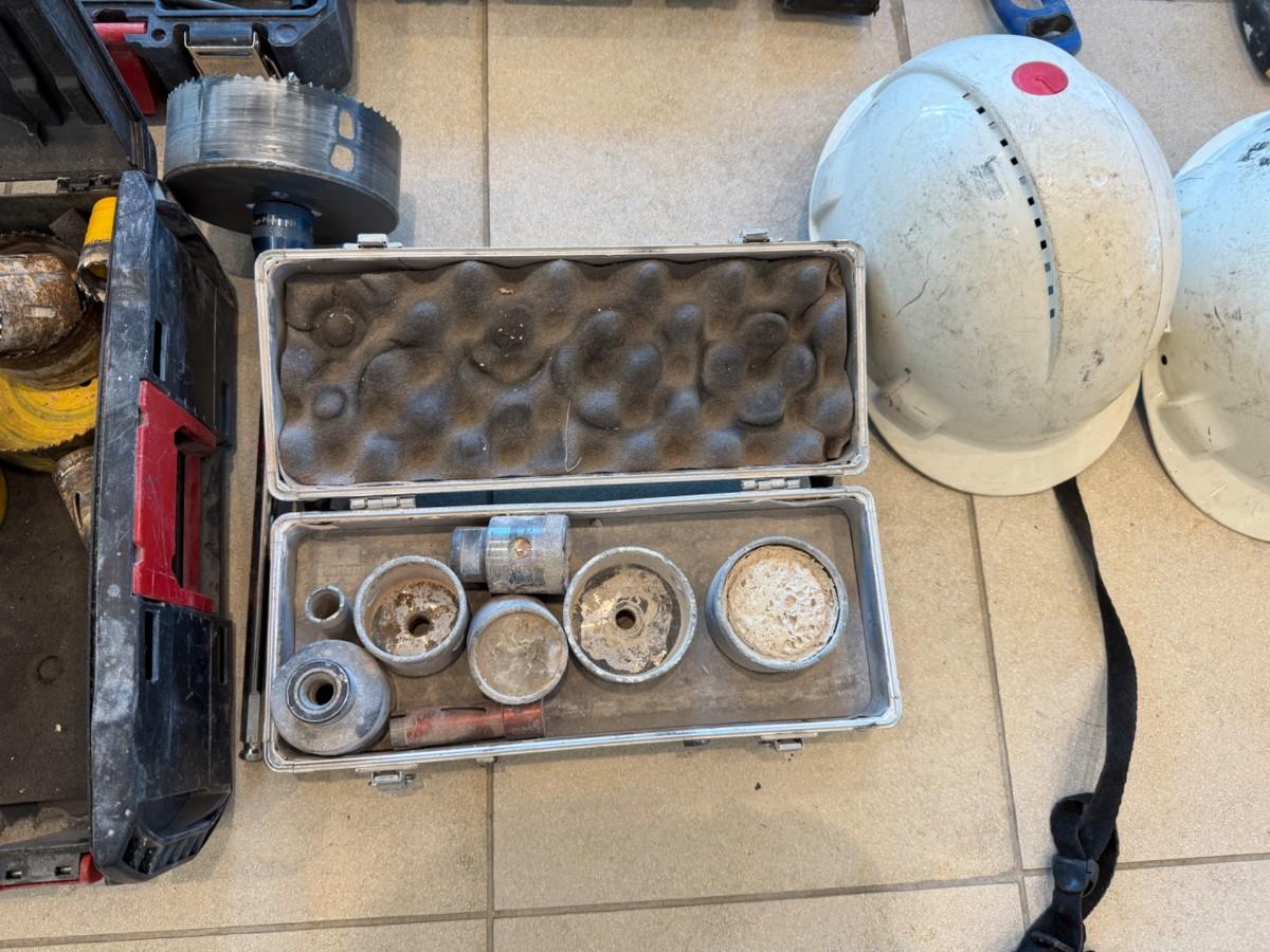 Samlet verktøypakke med Makita, Milwaukee, DeWalt, Fein, Bosch og Kärcher