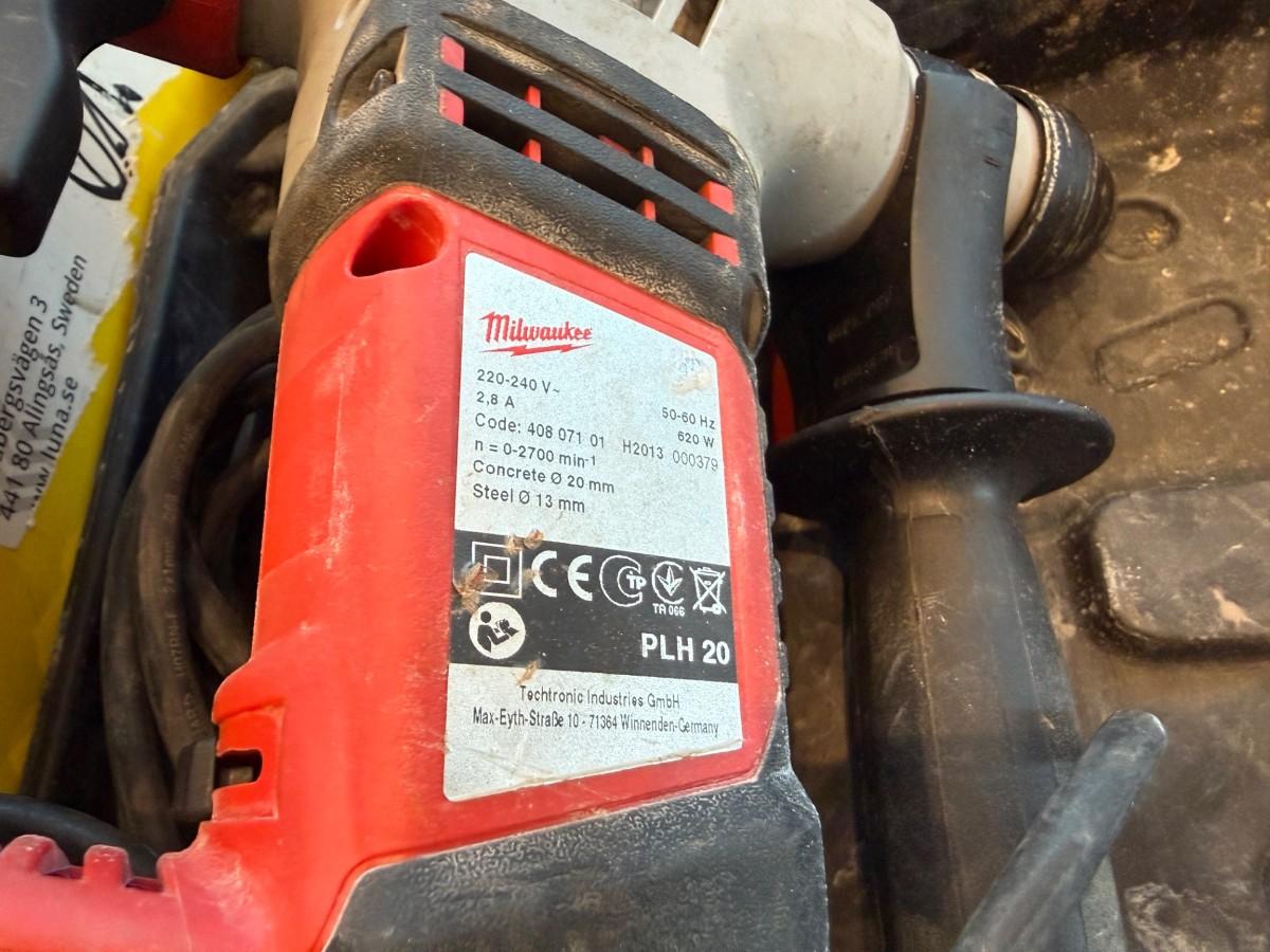 Samlet verktøypakke med Makita, Milwaukee, DeWalt, Fein, Bosch og Kärcher