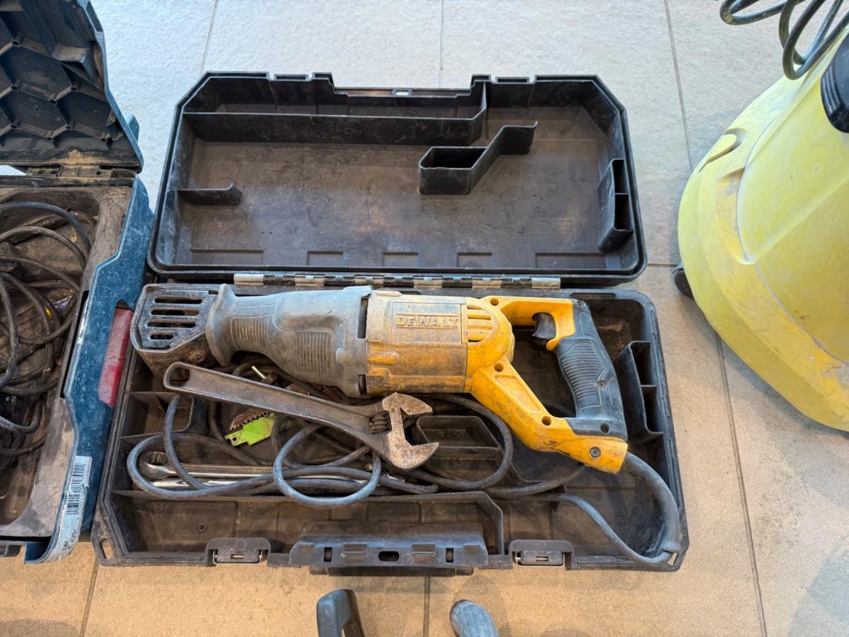 Stor verktøypakke – DeWalt, Bosch, Metabo, Milwaukee og Kärcher