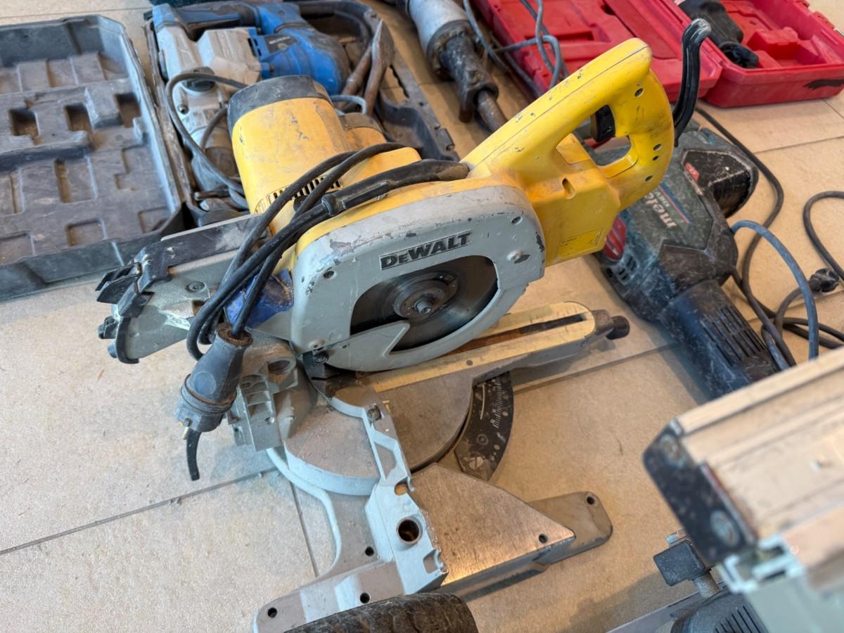 Stor verktøypakke – DeWalt, Bosch, Metabo, Milwaukee og Kärcher