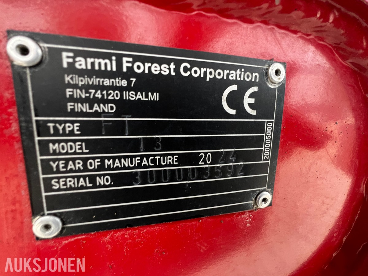 2024 Farmi FT13C R59 Tømmerhenger