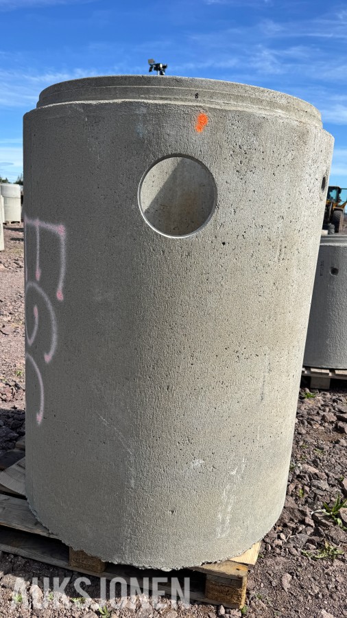 16 stk PreMod sandfang Ø1000 mm med kjegler og dykkere