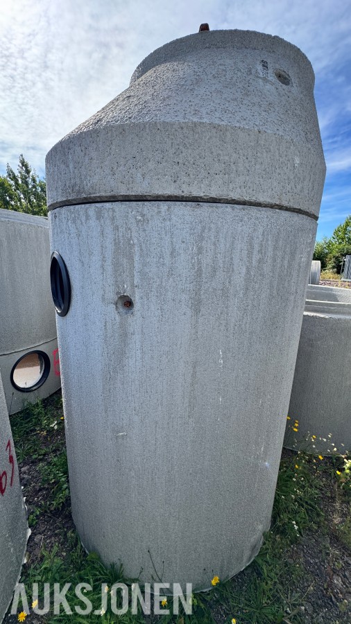 16 stk PreMod sandfang Ø1000 mm med kjegler og dykkere
