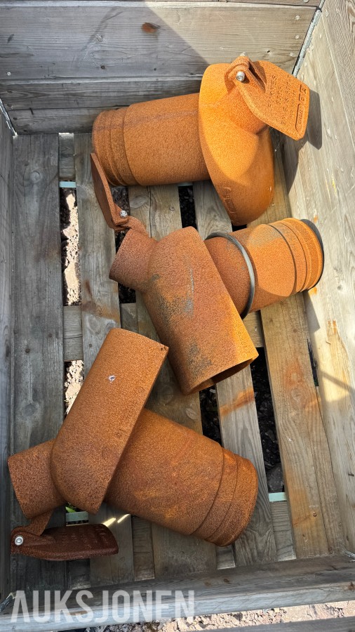 16 stk PreMod sandfang Ø1000 mm med kjegler og dykkere