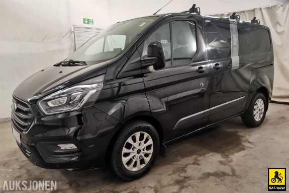 2021 Ford Transit Custom 300 L1 2,0 TDCi 130 HK AUT HENGERFESTE NAVI LED KAMERA CRUISE