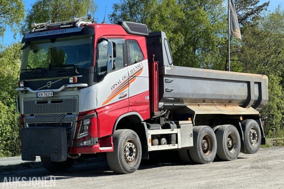 2016 Volvo FH 16 750 |8x4| Tippbil | Nylig EU |
