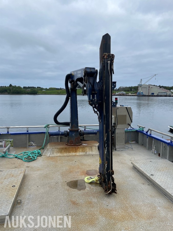 Ørnli Verft arbeidsbåt / aluminiumskatamaran | 9,9 m | 2 x SABB | Kran | Reparasjonsobjekt