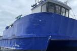 Ørnli Verft arbeidsbåt / aluminiumskatamaran | 9,9 m | 2 x SABB | Kran | Reparasjonsobjekt